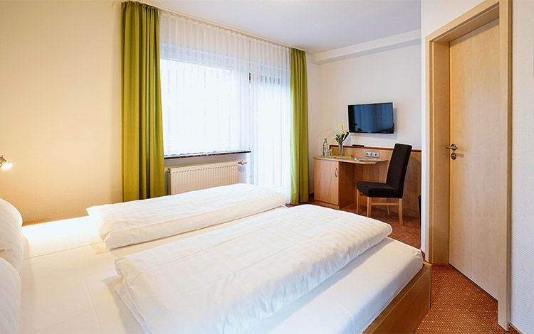 Maximaler Komfort in unseren Zimmern im Gasthof zum Biber Maximaler Komfort in unseren Zimmern im Gasthof zum Biber